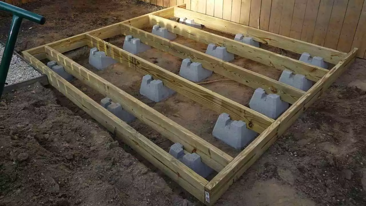 Deck Blocks Vs Concrete Footings Compared – Which Is Better? 2 Deck blocks