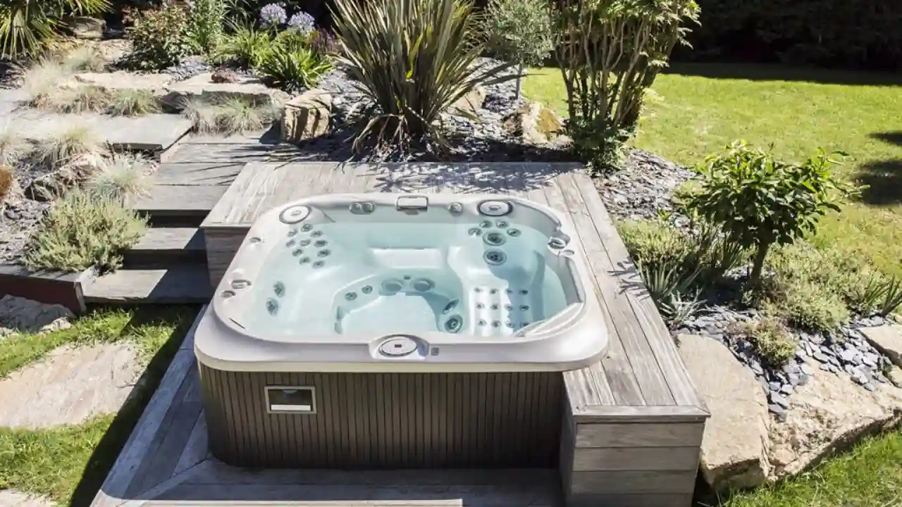 Can You Put A Hot Tub Under A Deck? 3 Hot tub foundation