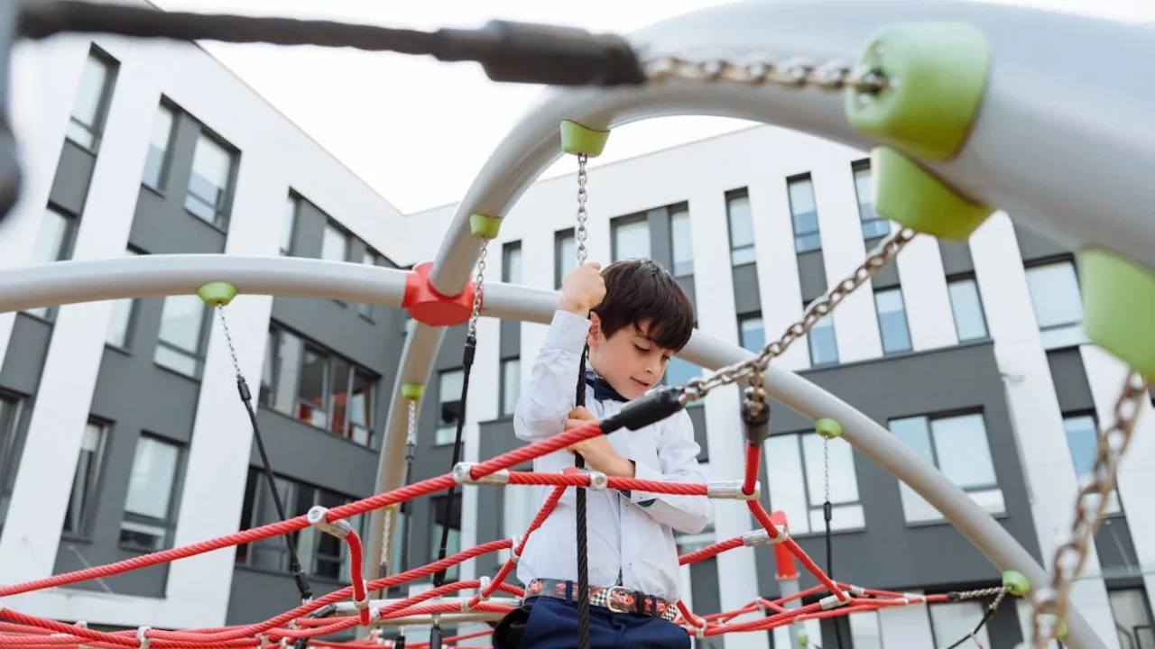 Jungle gym fun