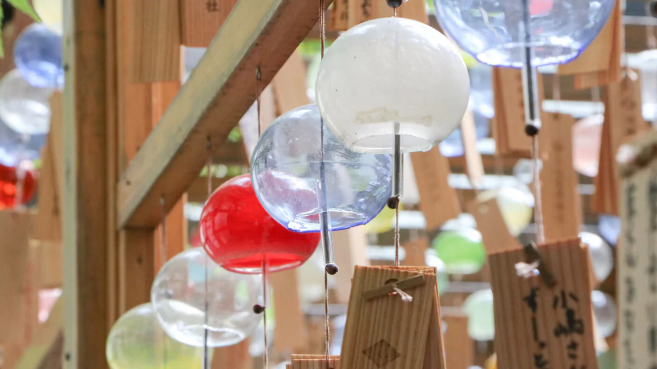Wind chimes Japan style