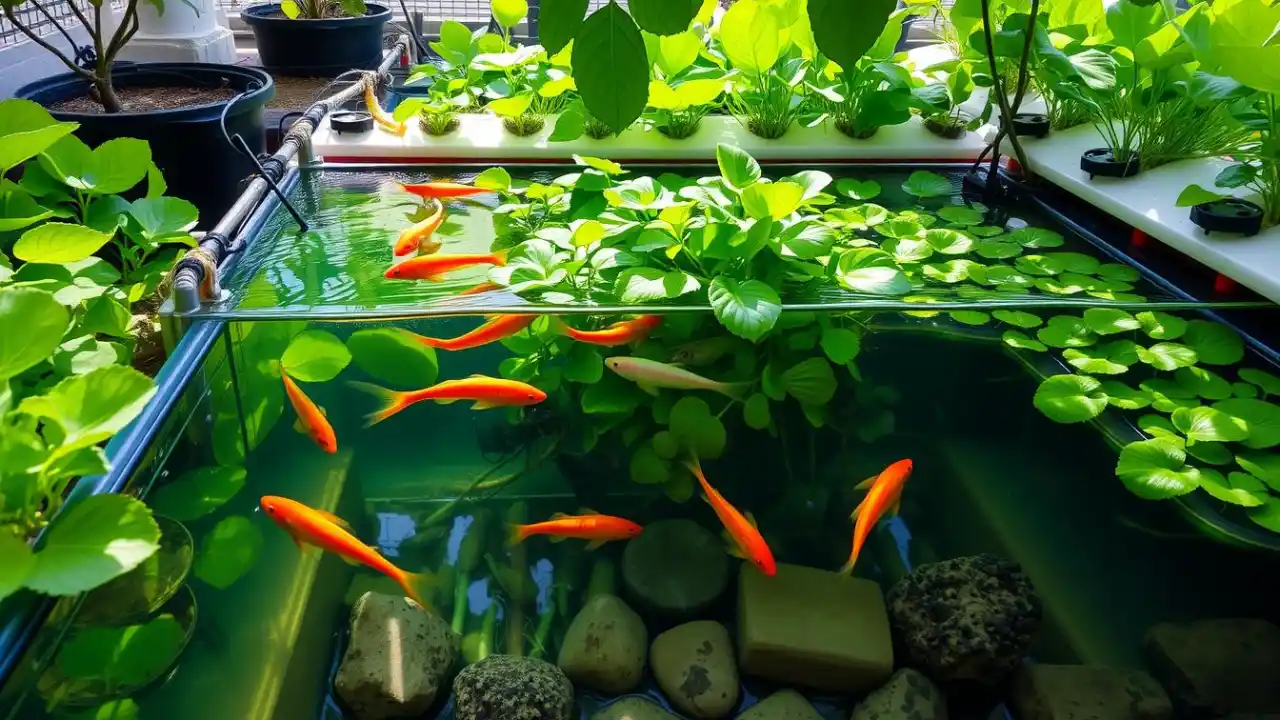 Aquaponics fish