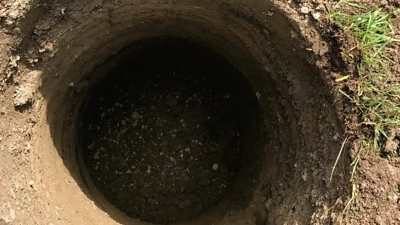 Digging deep hole advice