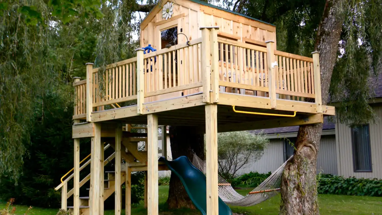Treehouse Ideas and Designs You Can Build in Your Backyard 3 Home Away From Home Treehouse