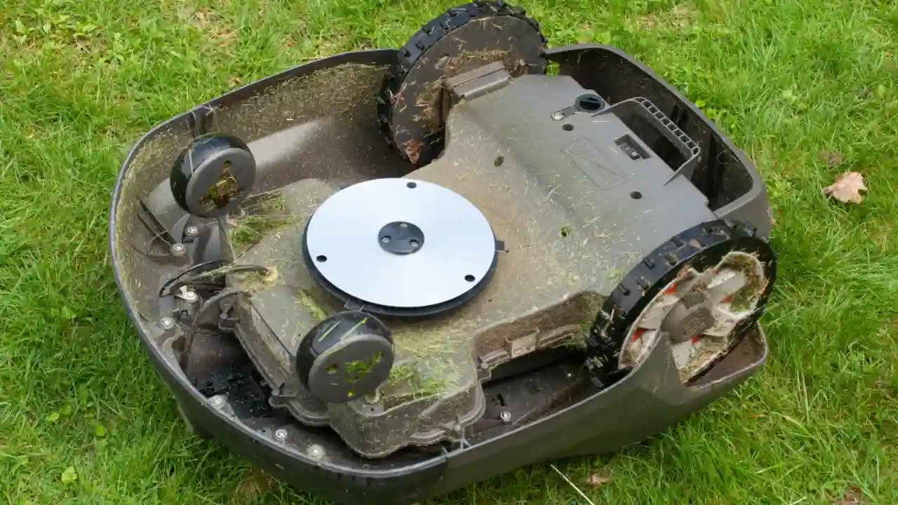 Is There A Robot Lawn Mower Without Perimeter Wire? 3 robot lawn mower sensors are cleaned 1