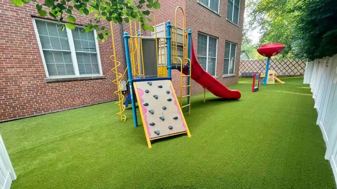 Best Material for Playground Surface 1 Artificial grass for backyard 1