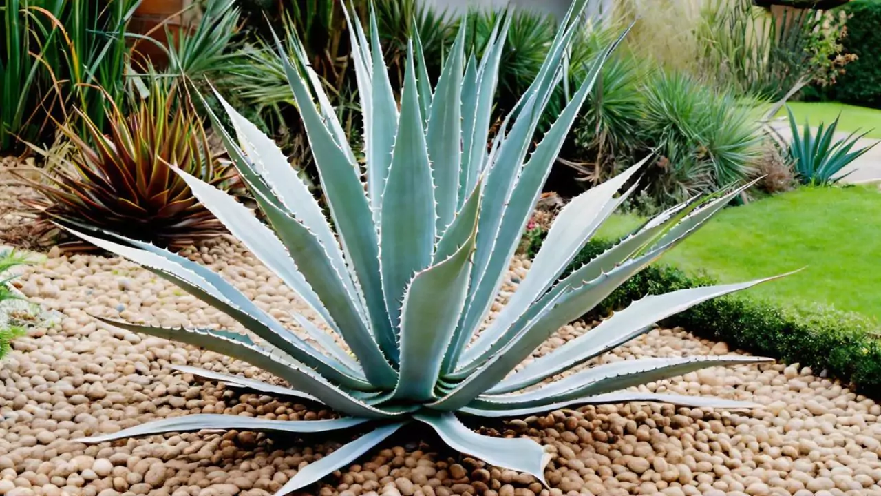 5 Amazing Beautiful Blue House Plants 3 Blue agave