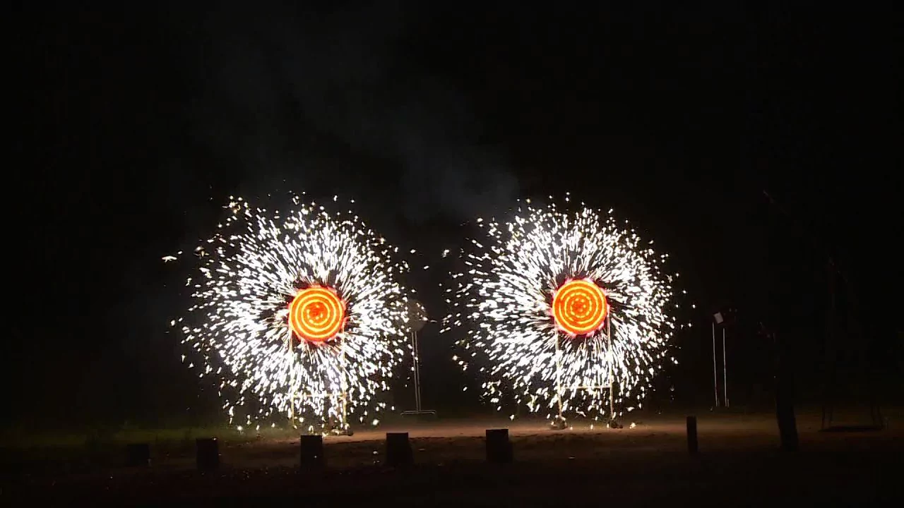 Can You Set off Fireworks in a Small Backyard? 6 Catherine wheel fireworks