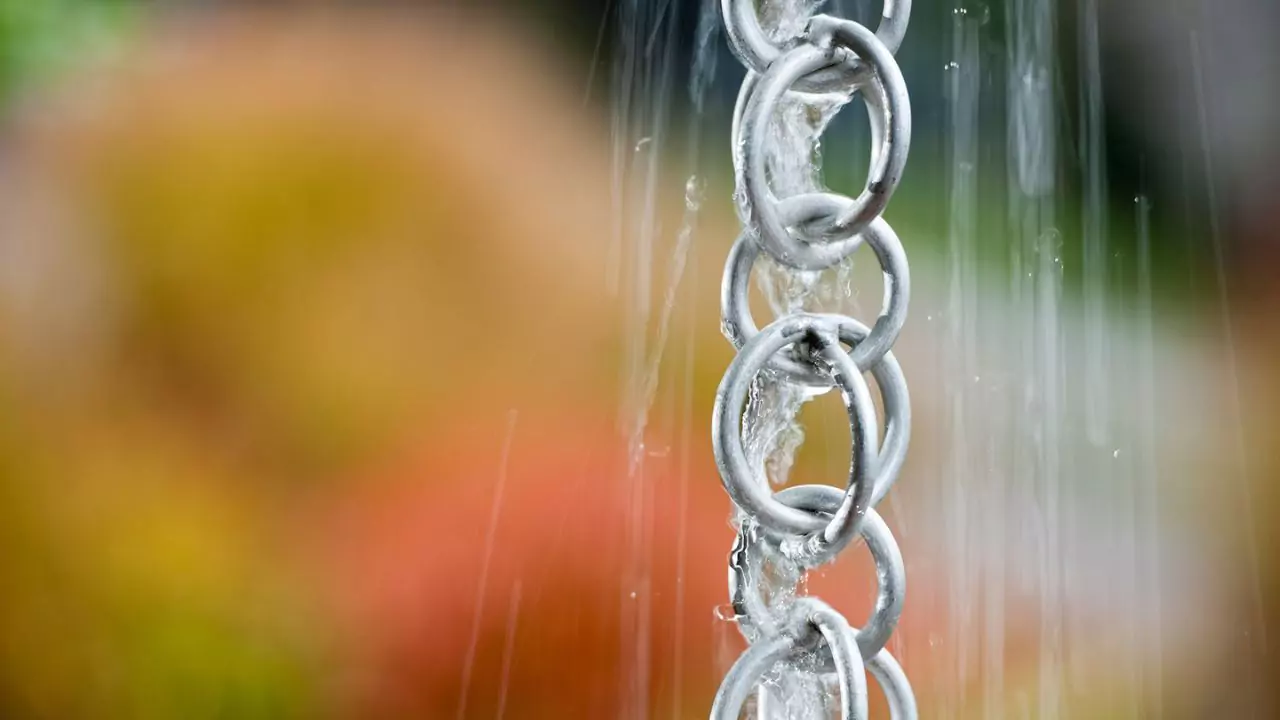 Garden Rain Chains – Your Complete Guide 5 Installing a rain chain