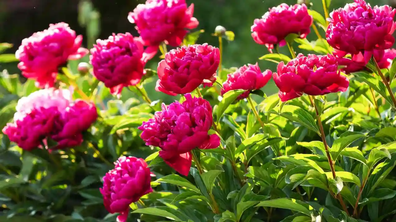 What To Do with Your Peony Bushes After They Bloom 2 Magnificent pink Peony bush