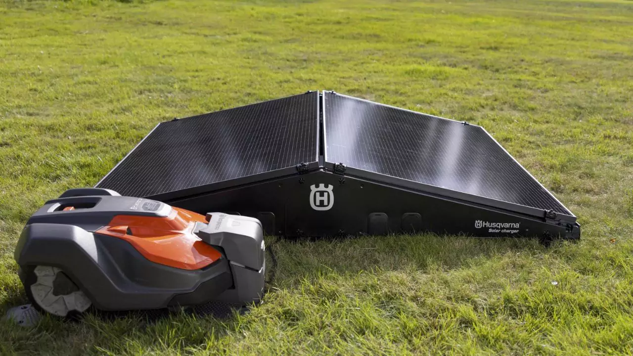 Are Robotic Mowers Safe For Children and Pets 2 Husqvarna solar mower