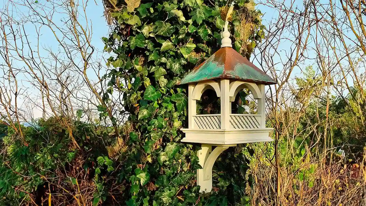 Rustic Bird Table