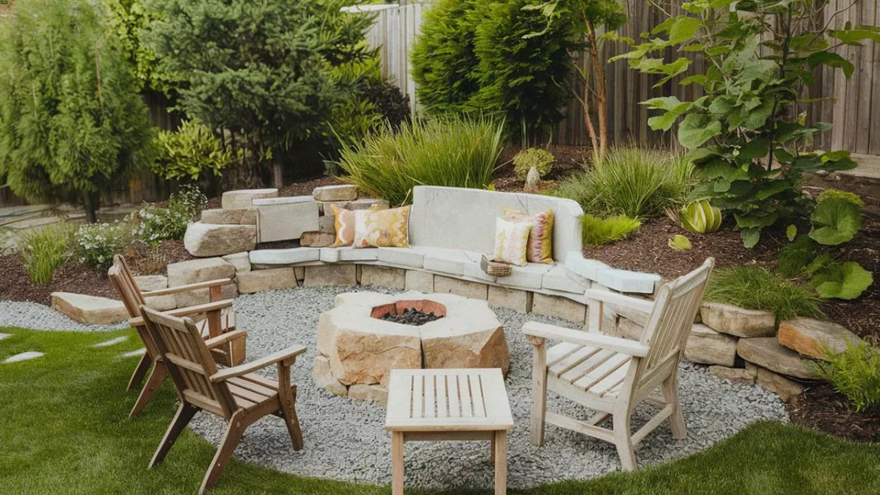 Best gravel for fire pit seating area 6 Marble Chips